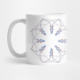 trippy mandala Mug